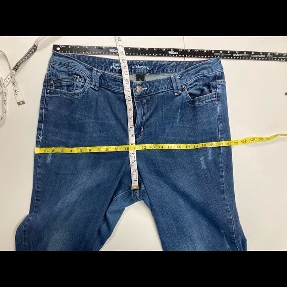 LANE BRYANT,Simply StraightBlue Jeans,Sz 20Average - Picture 3 of 12